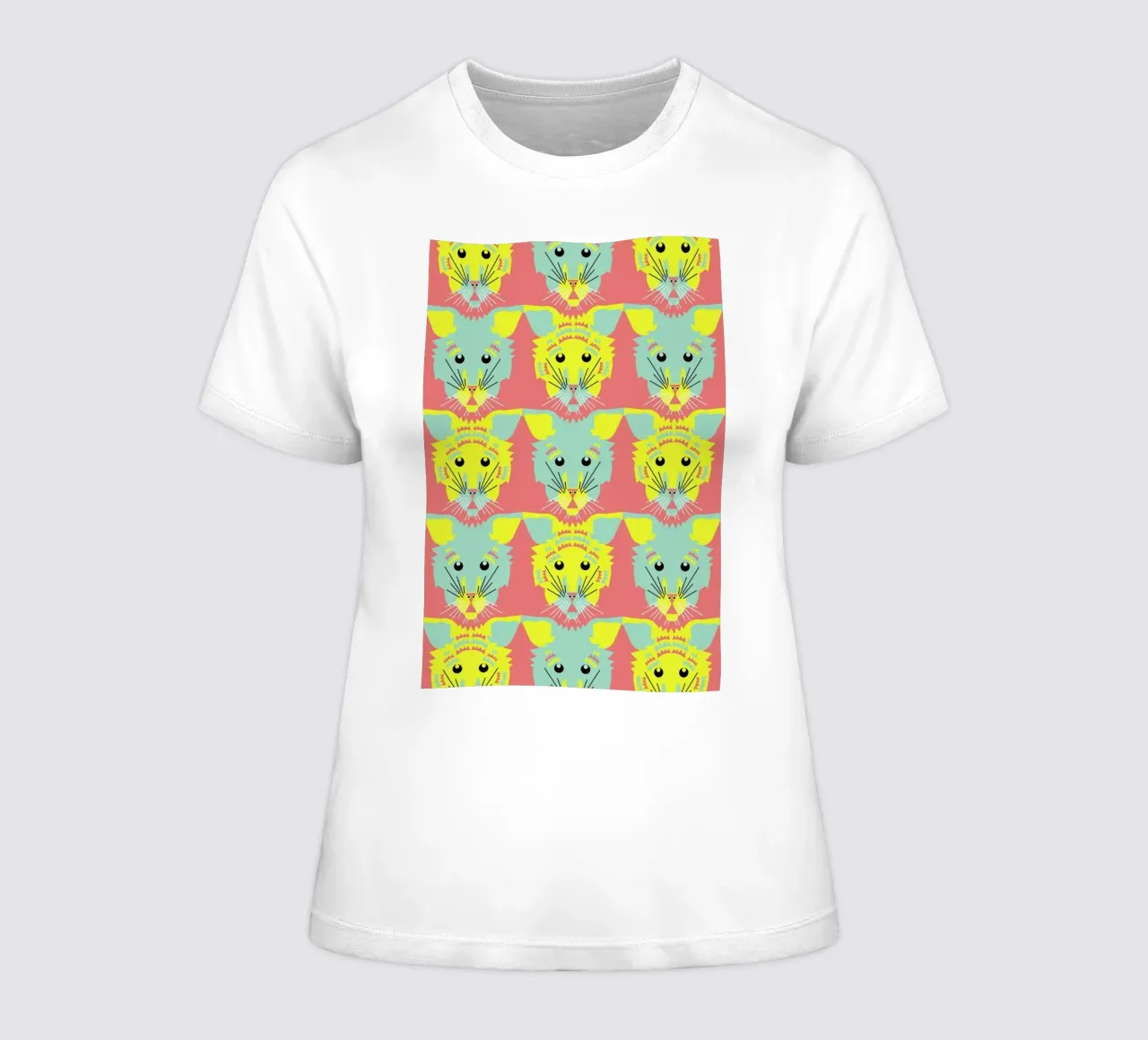 Litters of Kitten t-shirt da donna da Gareth Pollock Design