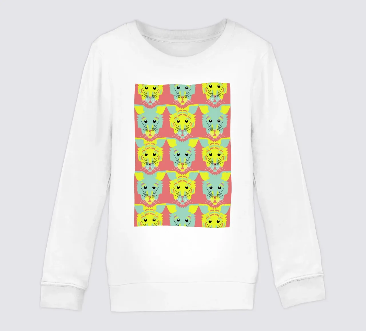 Litters of Kitten kids sweatshirt by Gareth Pollock Design
