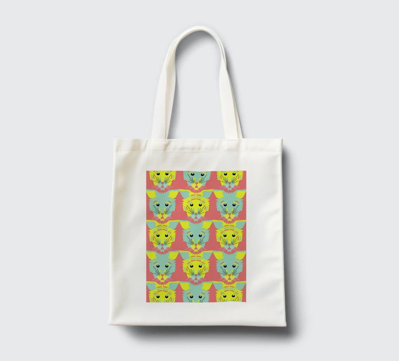 Litters of Kitten borsa in juta da Gareth Pollock Design
