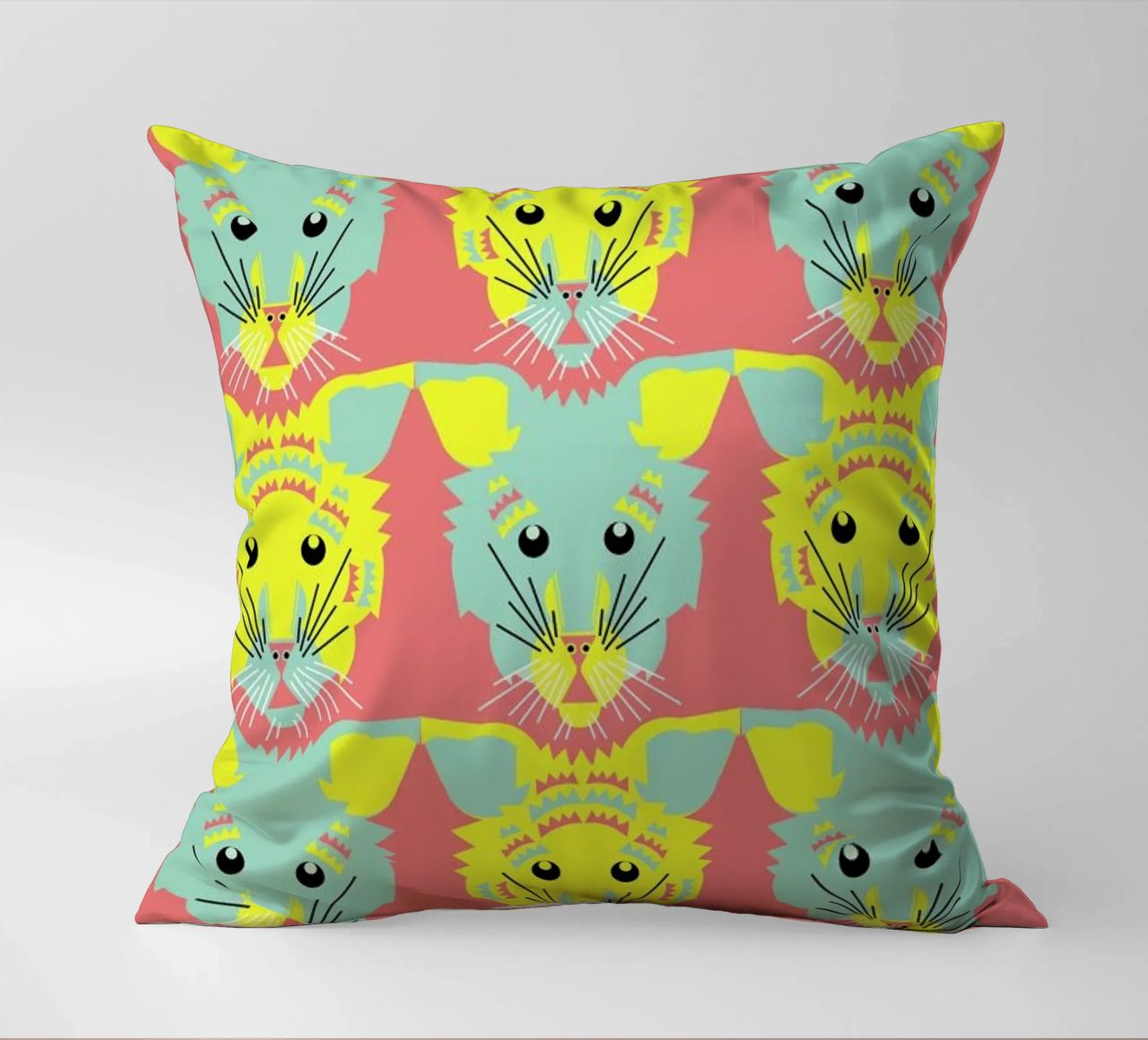 Litters of Kitten cuscino da Gareth Pollock Design