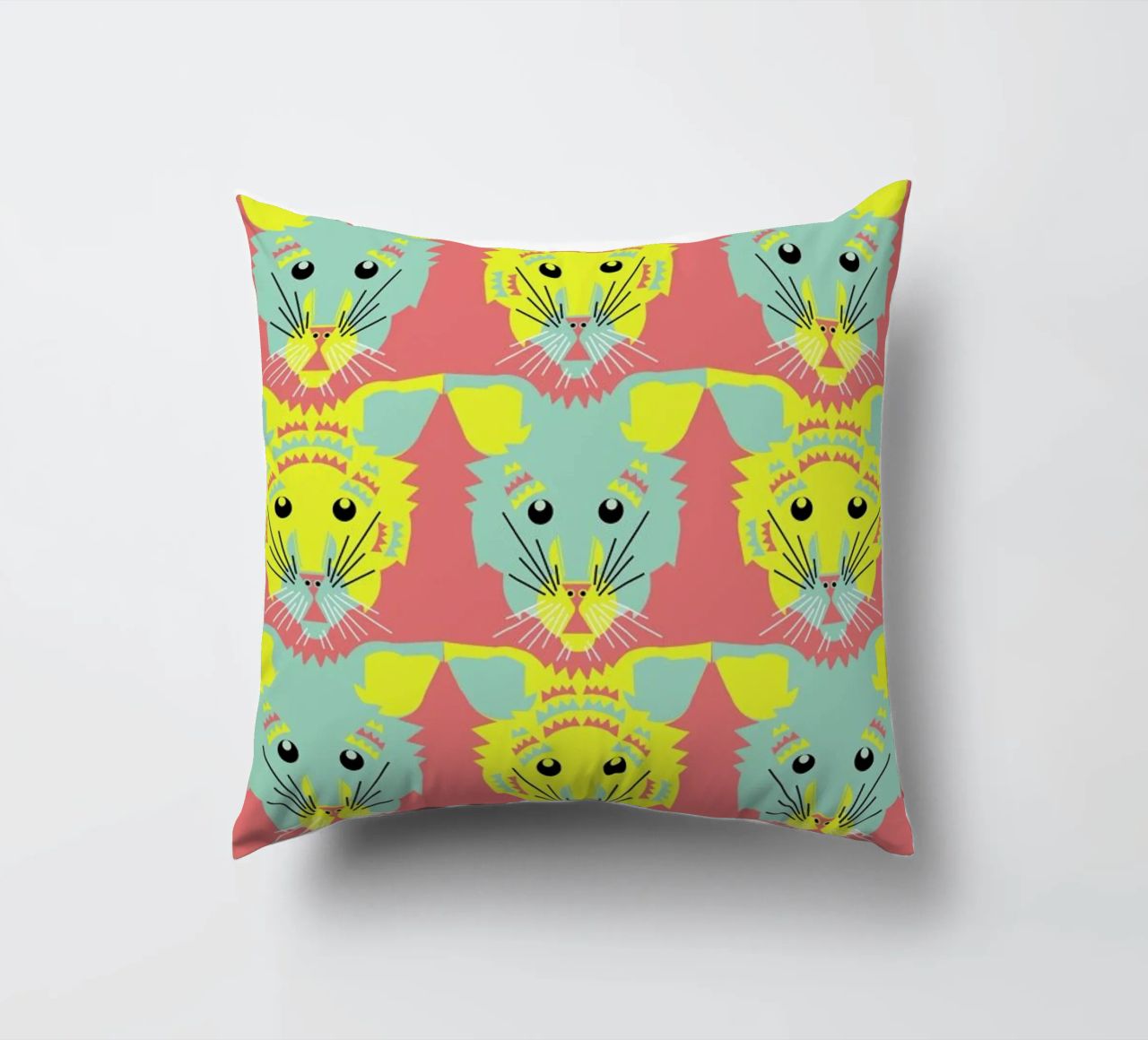 Litters of Kitten cuscino da Gareth Pollock Design