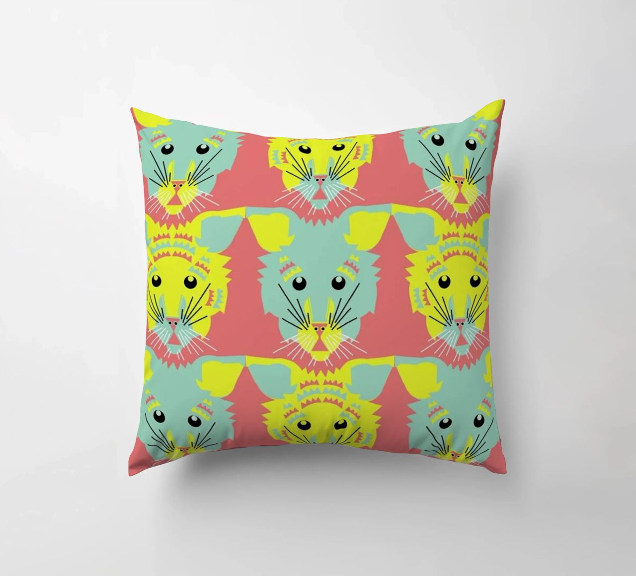 Litters of Kitten cuscino da Gareth Pollock Design