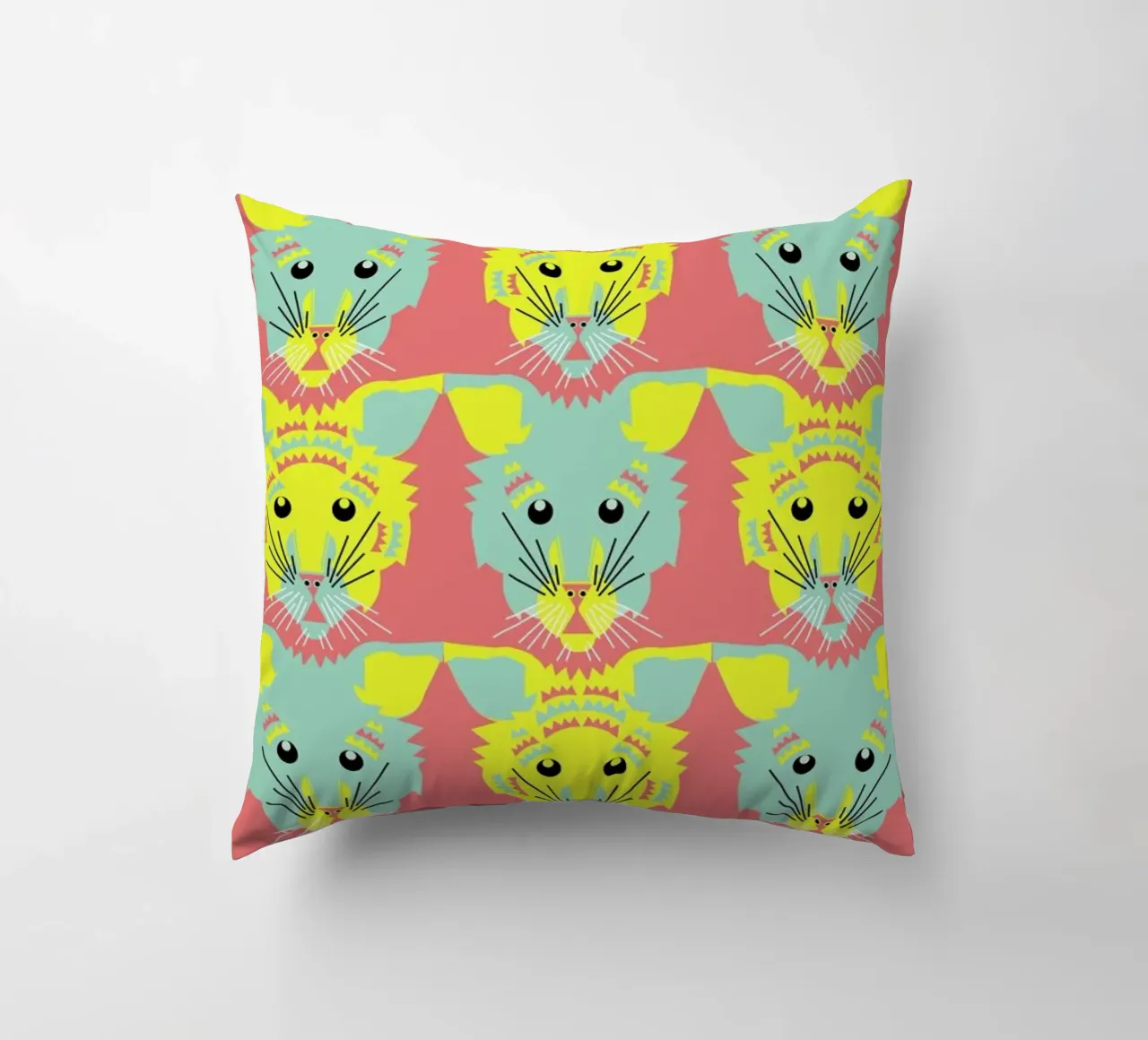 Litters of Kitten Kissen von Gareth Pollock Design