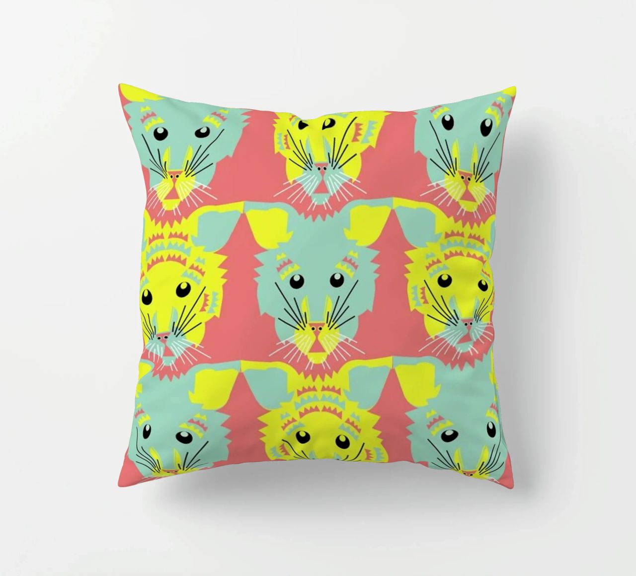 Litters of Kitten cuscino da Gareth Pollock Design