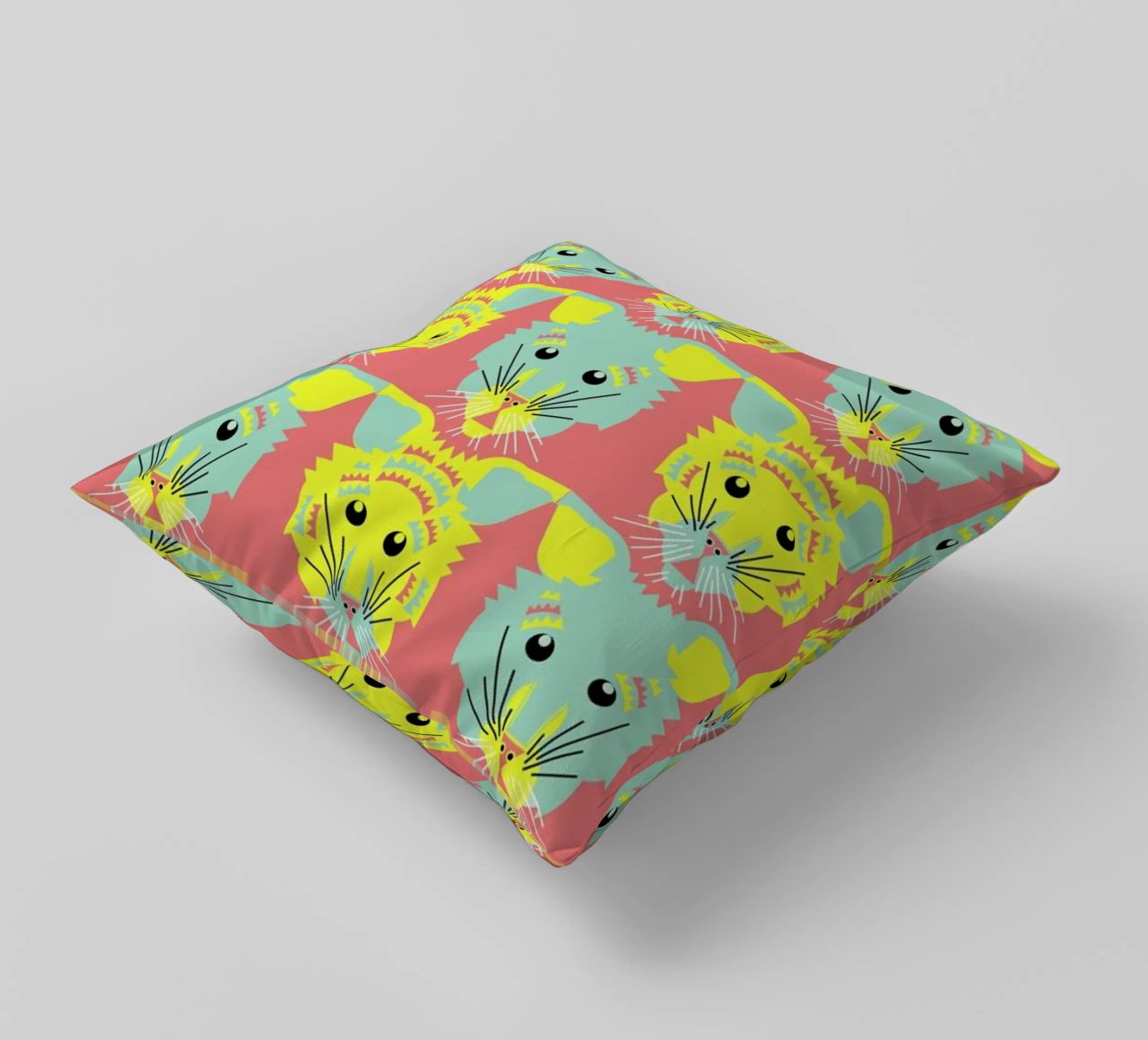 Litters of Kitten cuscino da Gareth Pollock Design