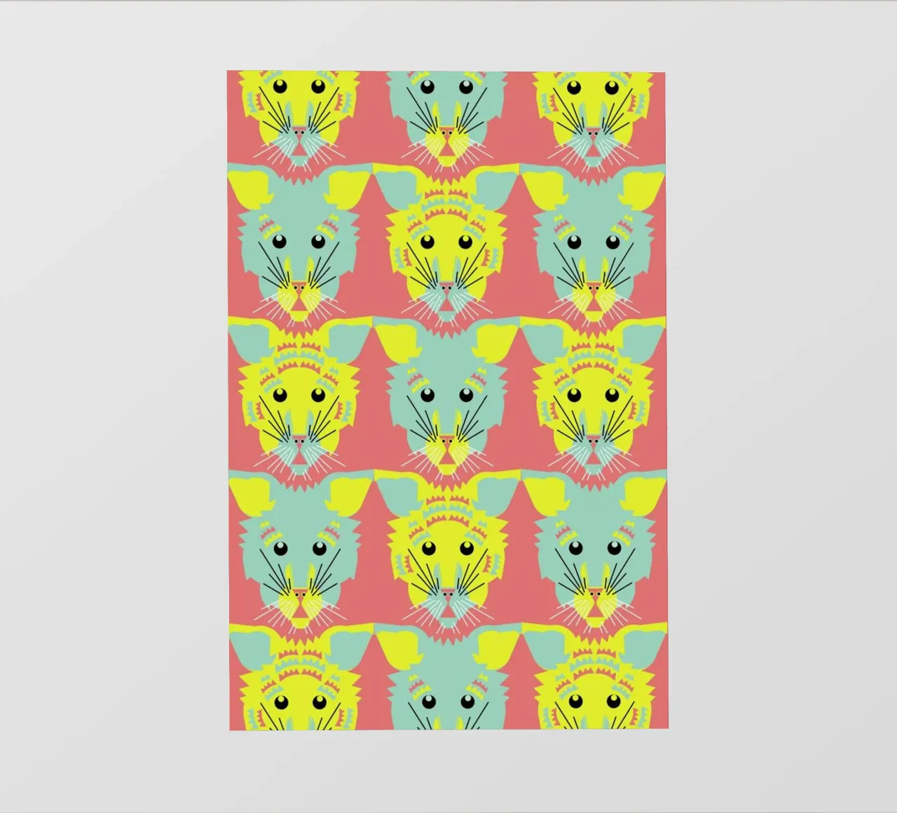 Litters of Kitten pellicola backlit da Gareth Pollock Design