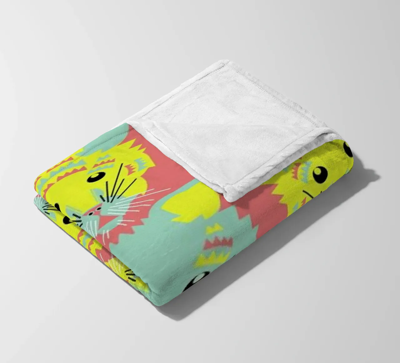 Litters of Kitten coperta in pile da Gareth Pollock Design