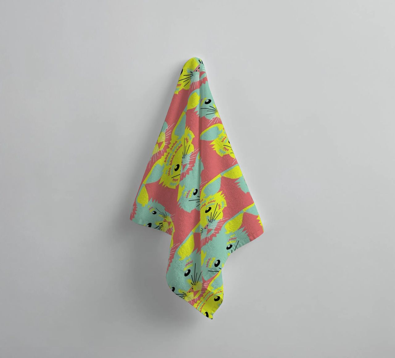 Litters of Kitten asciugamano da bagno da Gareth Pollock Design