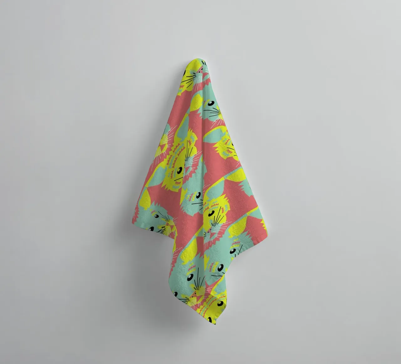 Litters of Kitten Handtuch von Gareth Pollock Design