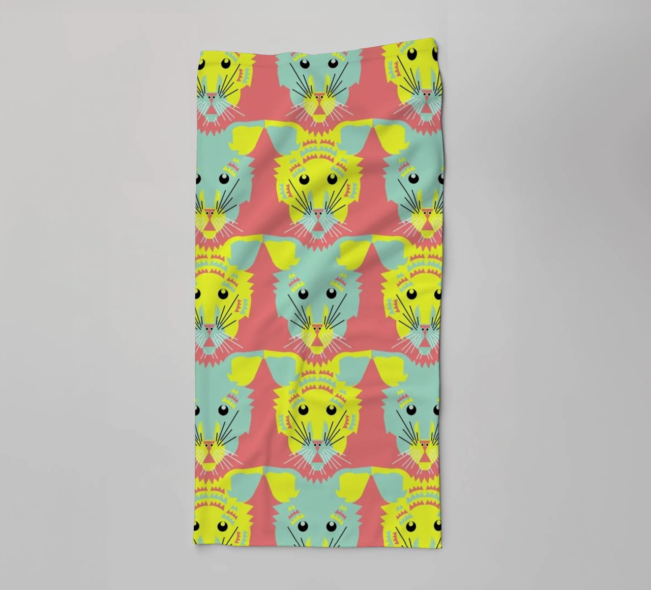 Litters of Kitten asciugamano da bagno da Gareth Pollock Design