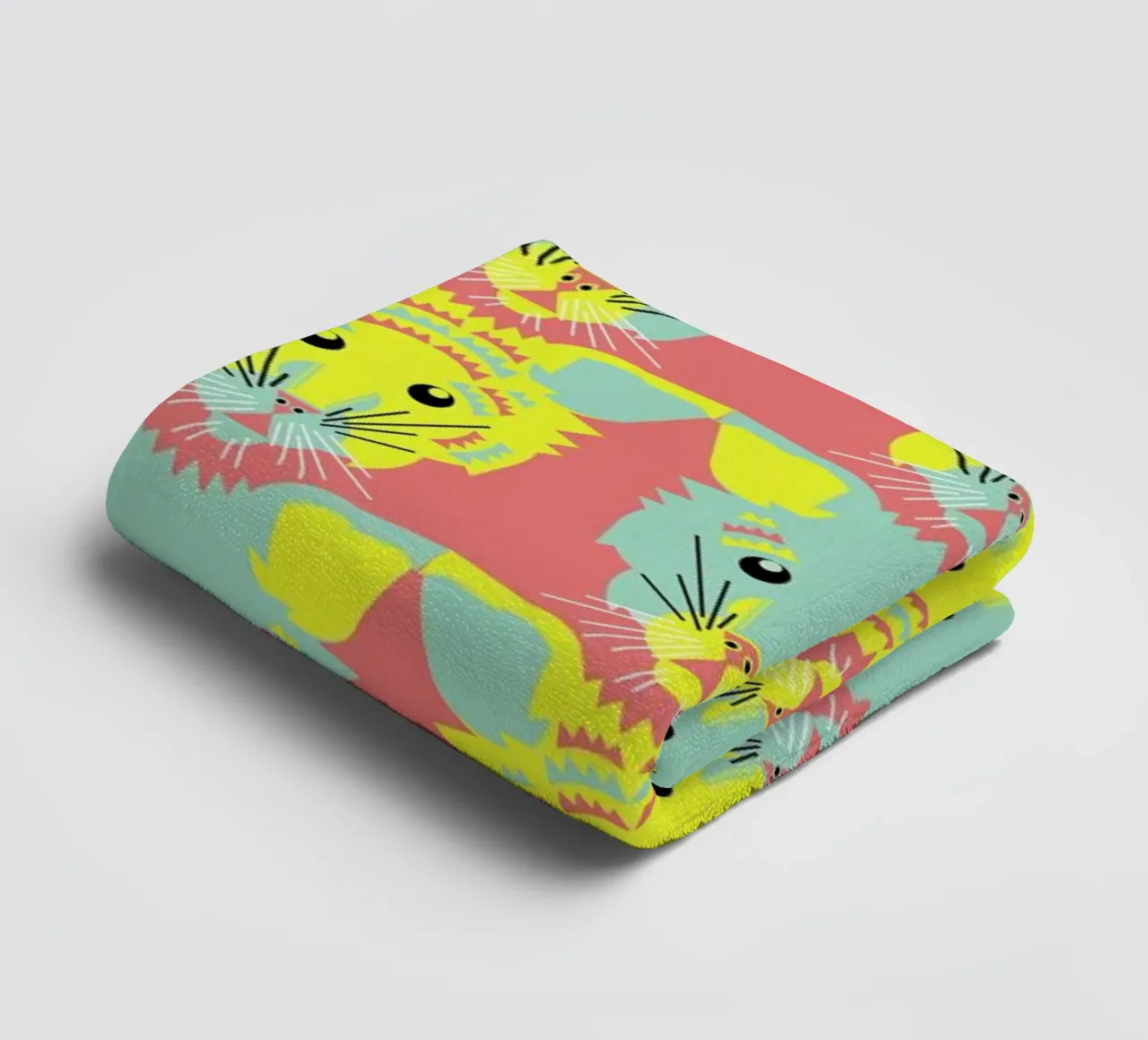 Litters of Kitten asciugamano da bagno da Gareth Pollock Design