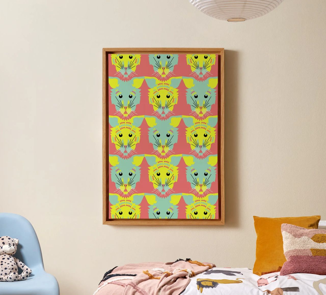 Litters of Kitten tela da Gareth Pollock Design