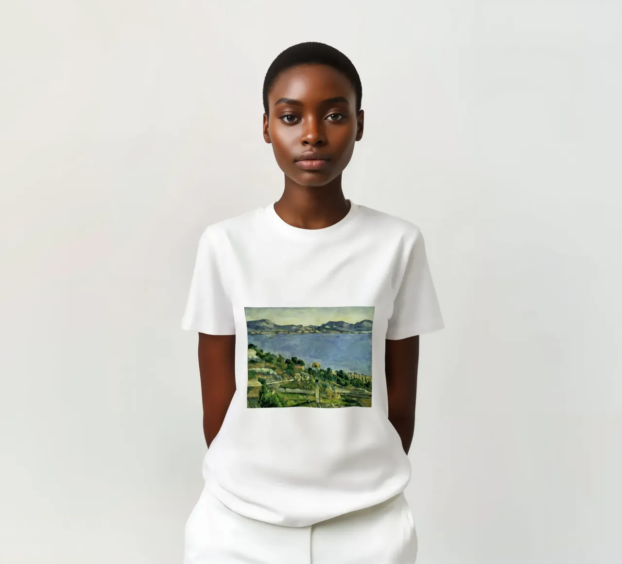 Cézanne - L'Estaque t-shirt da ARTOTHEK