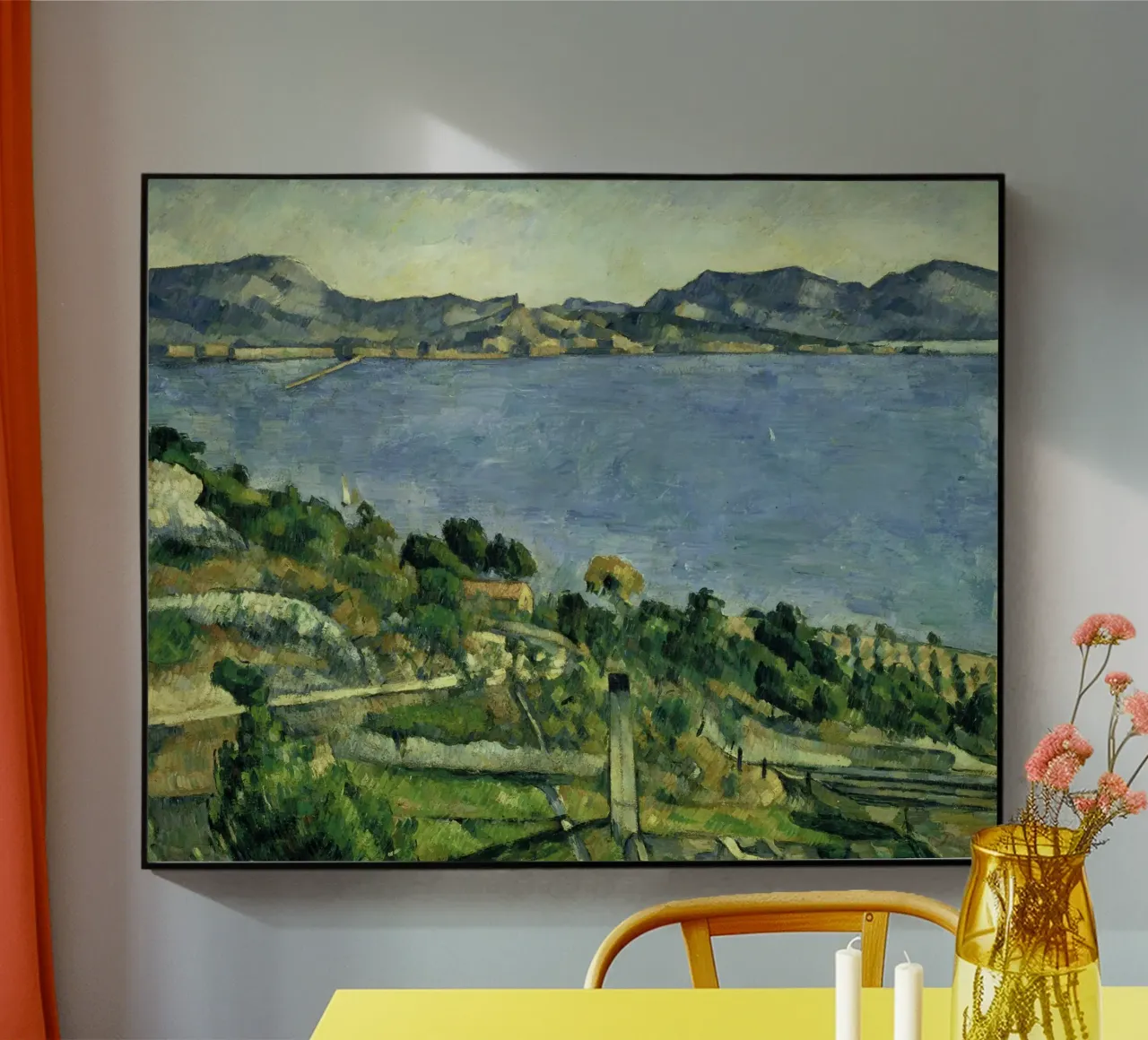 Cézanne - L'Estaque metacrilato de ARTOTHEK