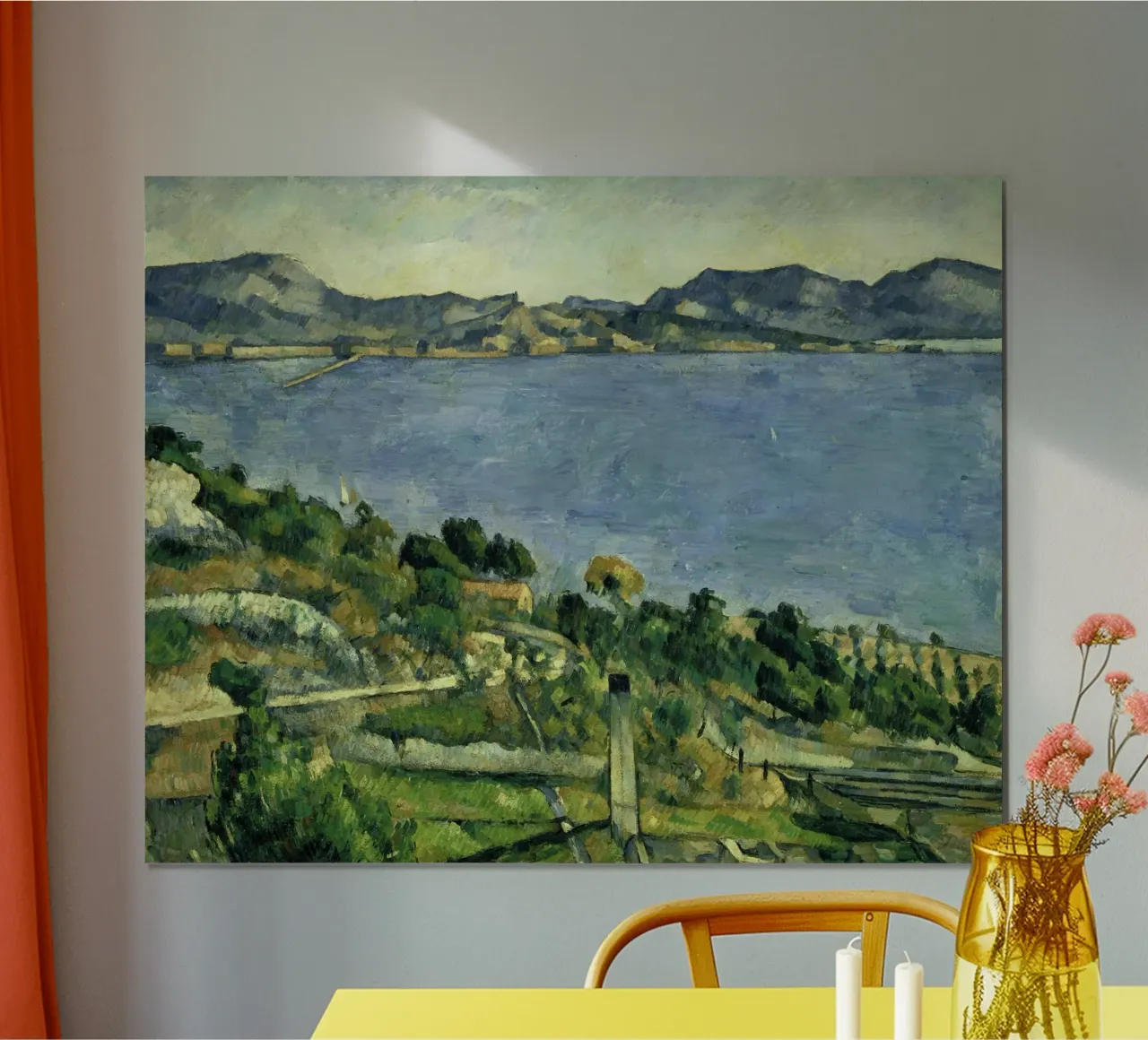 Cézanne - L'Estaque poster da ARTOTHEK
