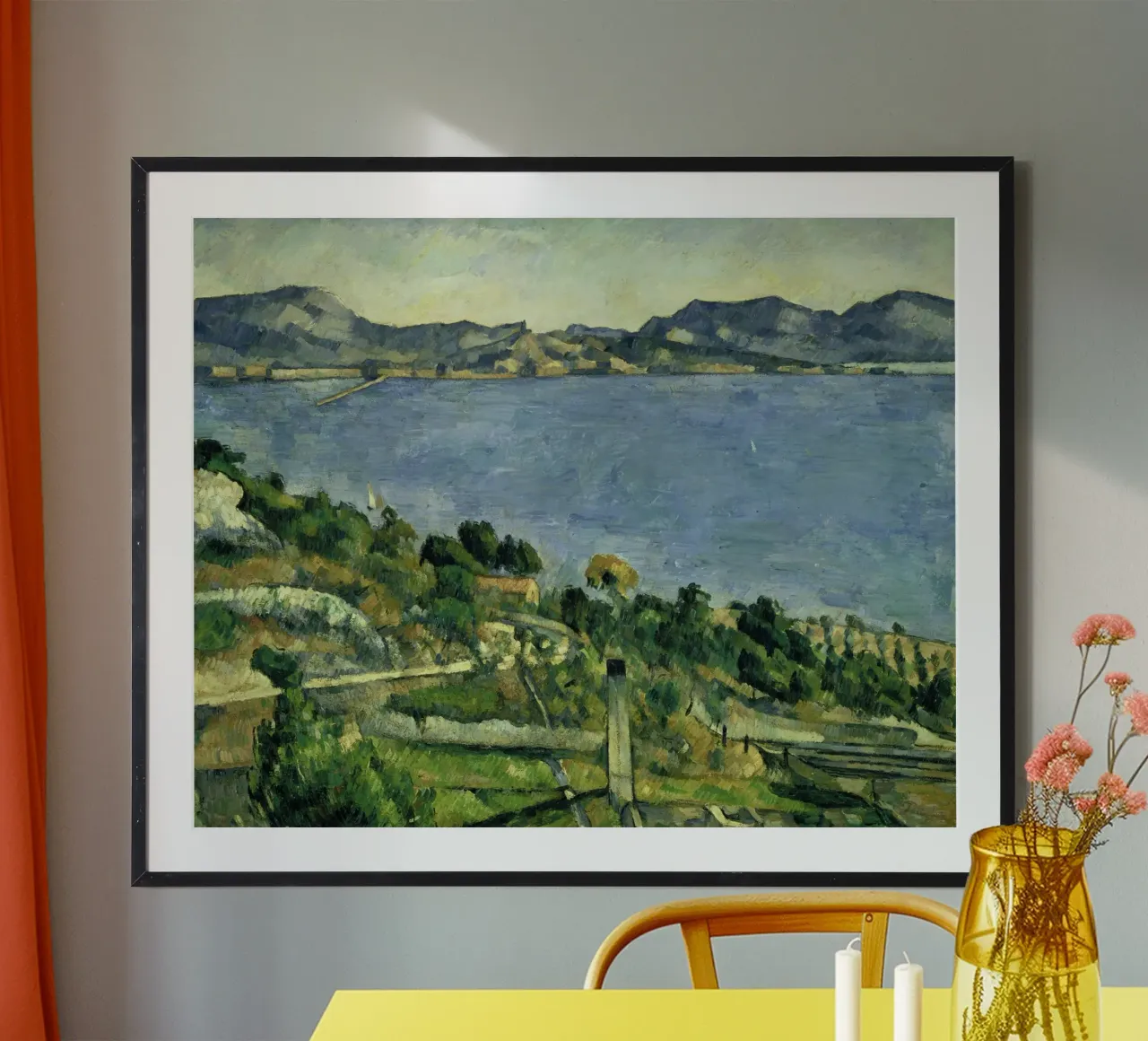 Cézanne - L'Estaque poster da ARTOTHEK