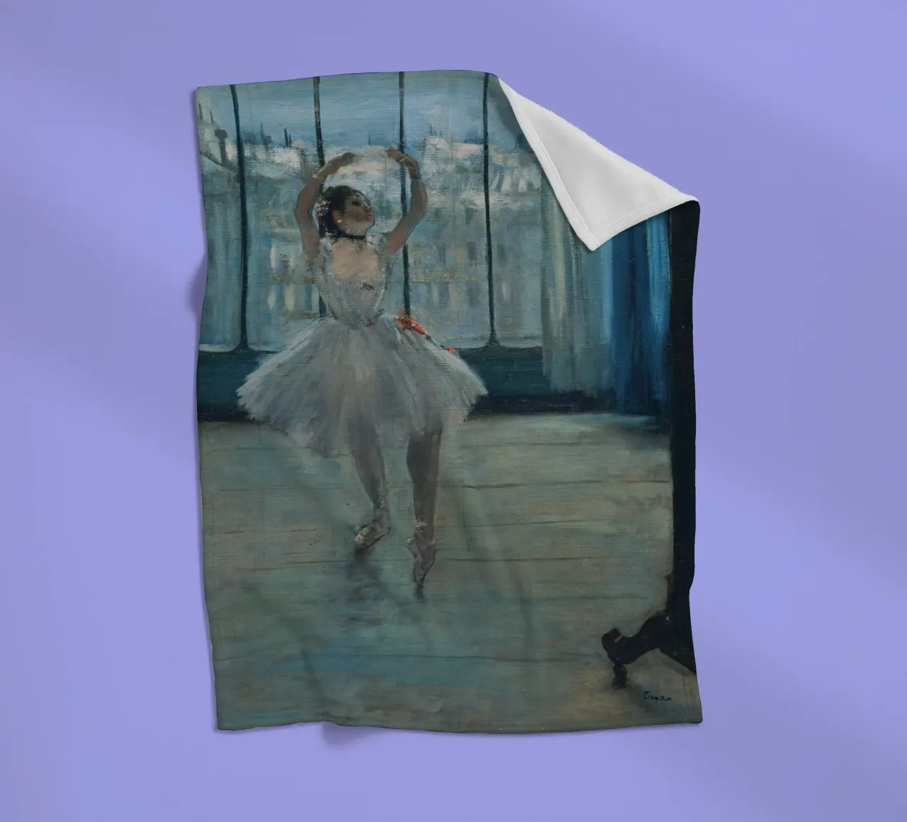 Degas - Ballerina coperta in pile da ARTOTHEK