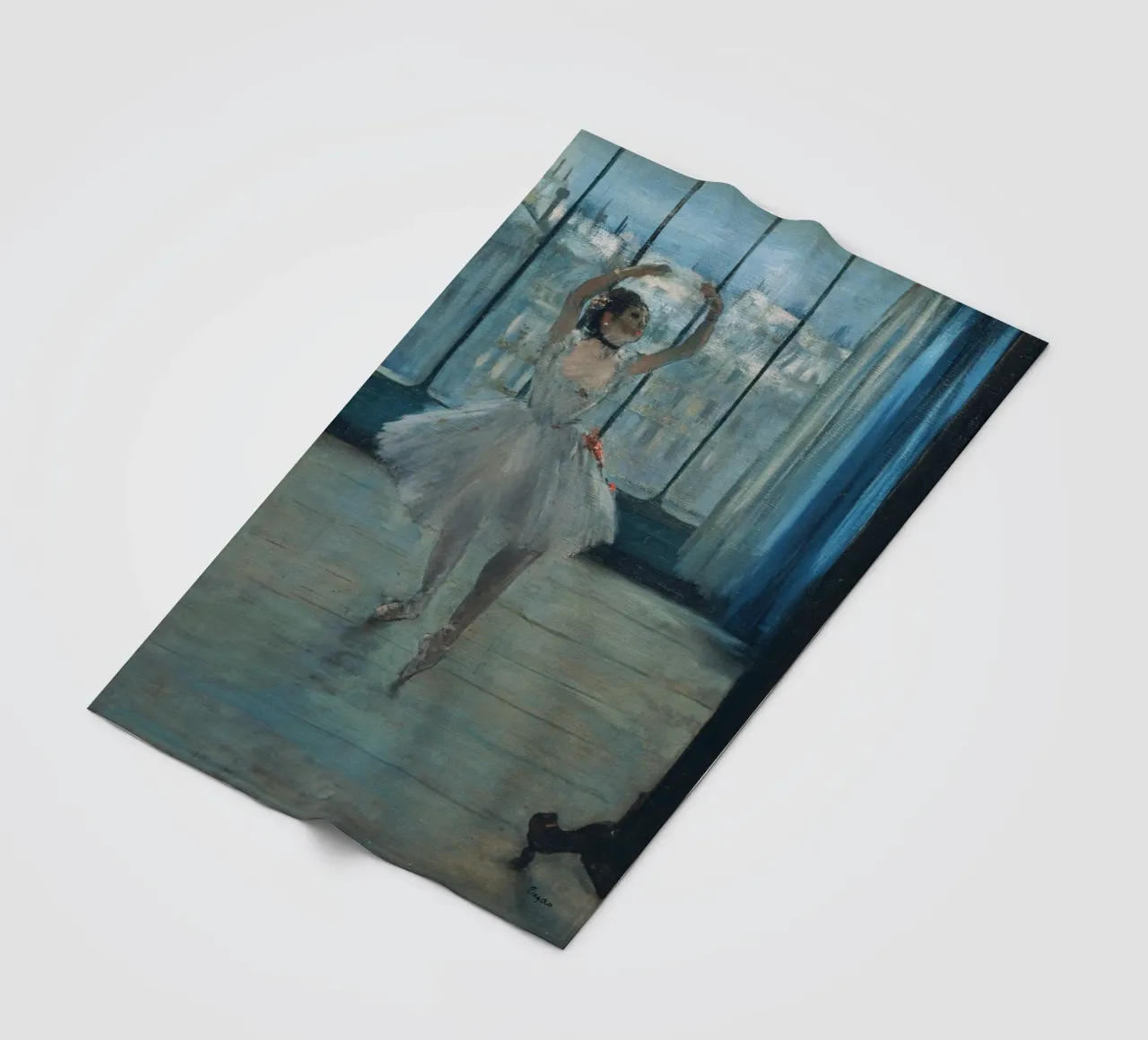 Degas - Ballerina coperta in pile da ARTOTHEK
