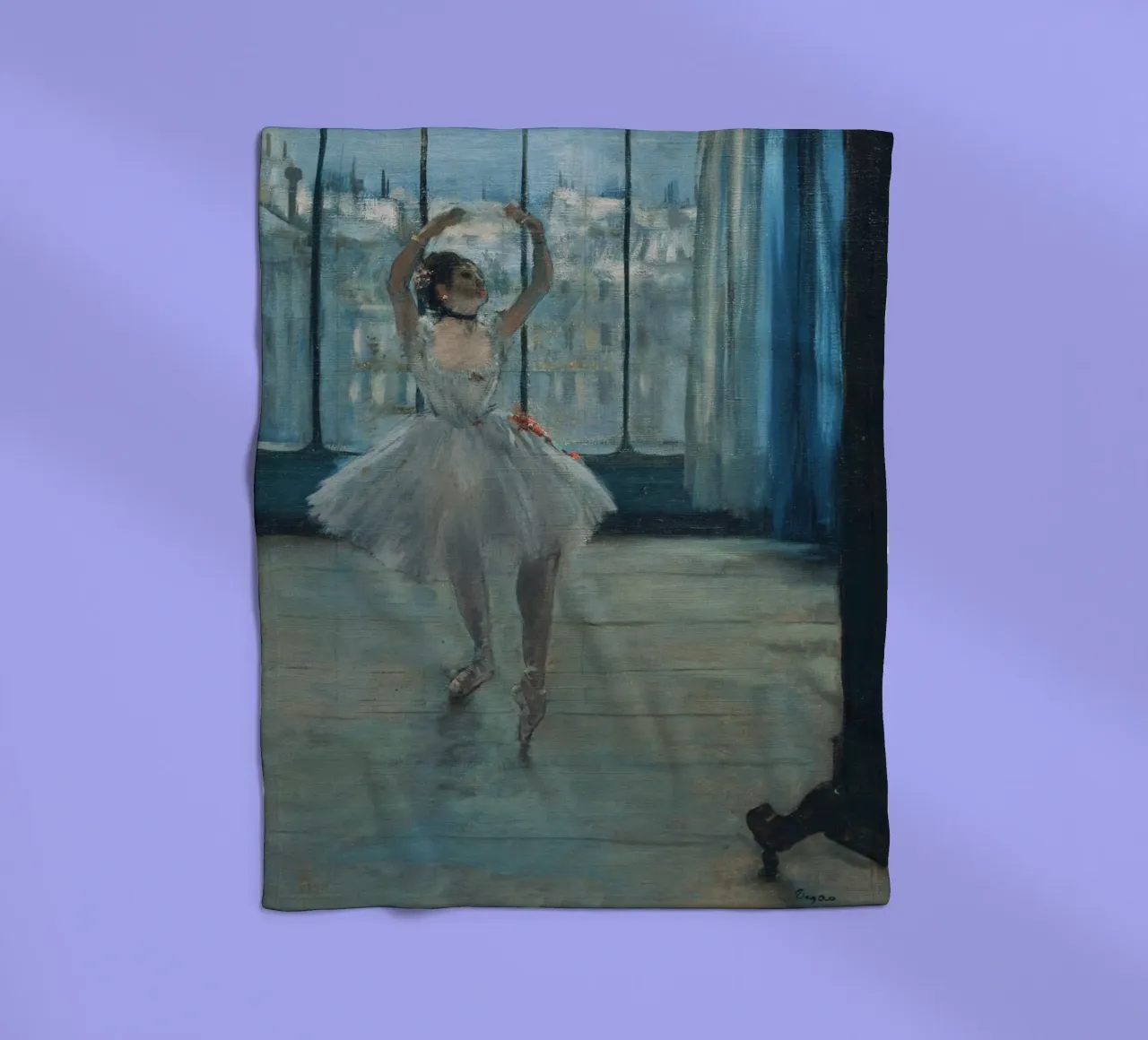 Degas - Ballerina coperta in pile da ARTOTHEK
