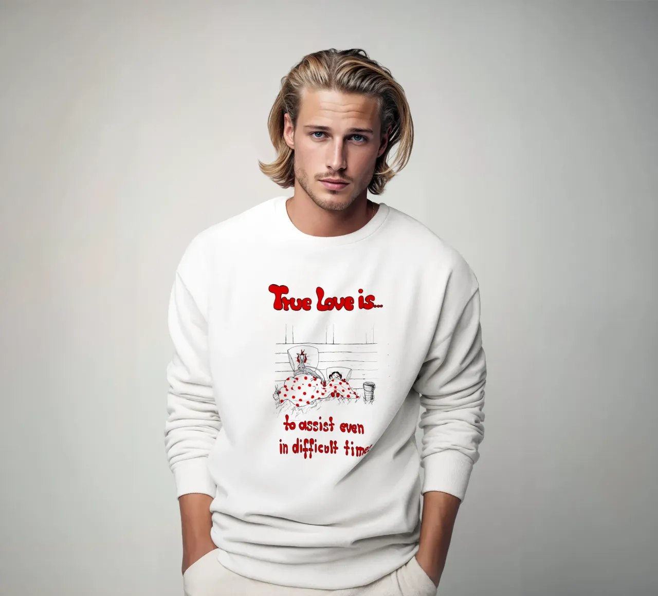 True Love is to assist even in difficult times felpa da Pferdemädchen