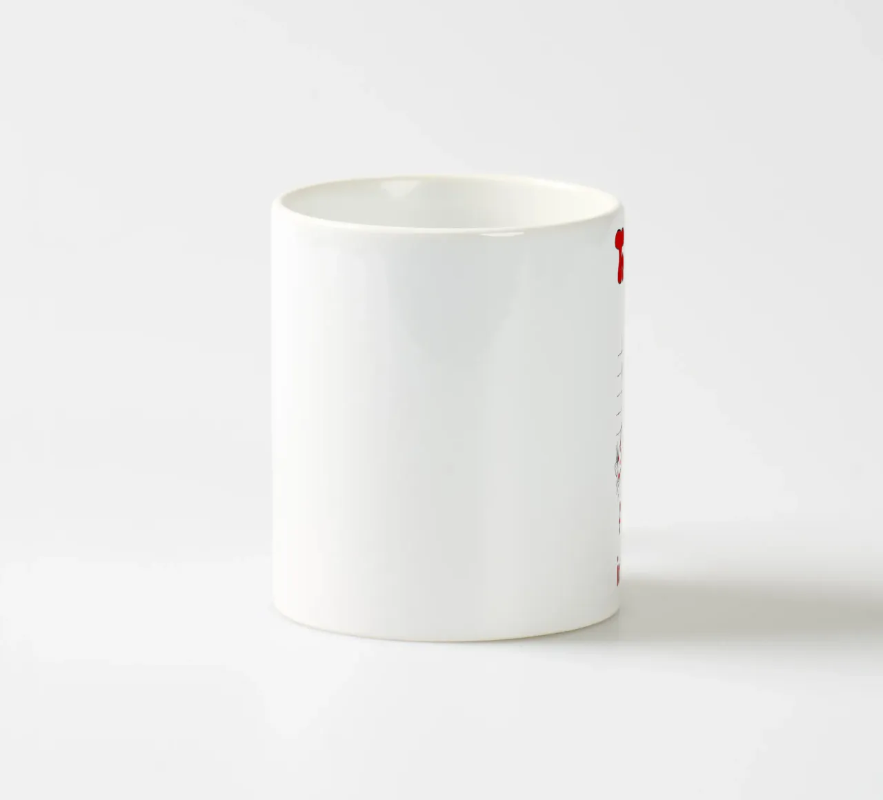 True Love is to assist even in difficult times tazza in ceramica da Pferdemädchen