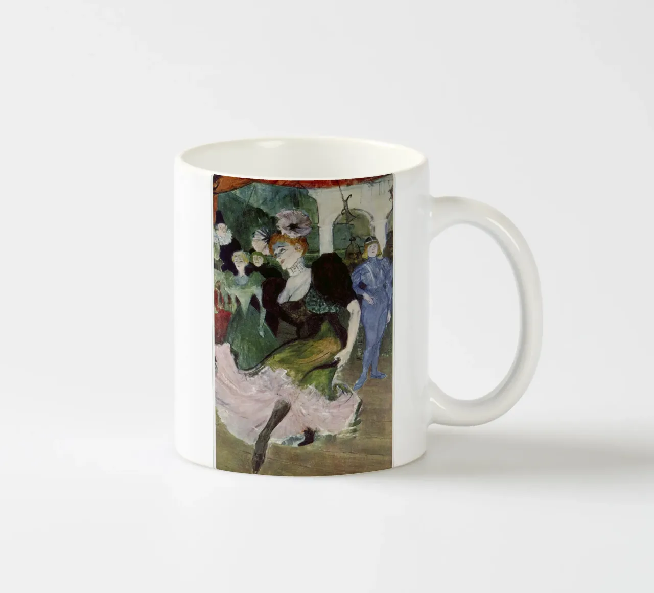 Toulouse-Lautrec - Marcelle Lender dancing the Bolero Keramik Tasse von ARTOTHEK