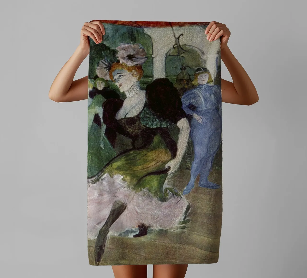 Toulouse-Lautrec - Marcelle Lender dancing the Bolero Handtuch von ARTOTHEK