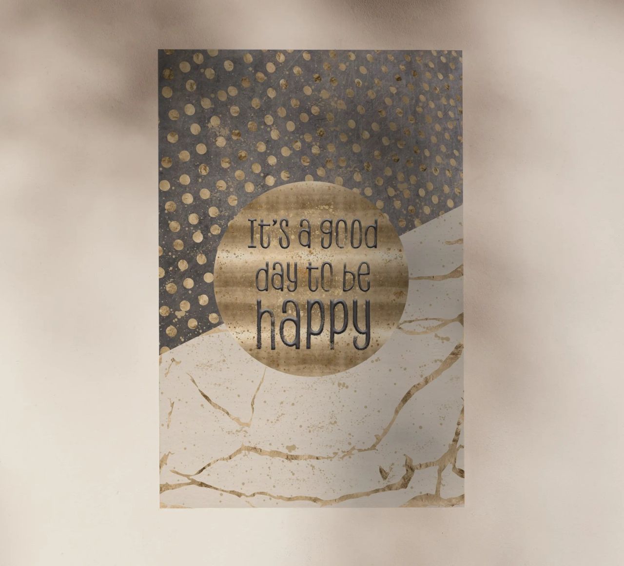 GRAPHIC ART It is a good day to be happy pellicola backlit da Melanie Viola