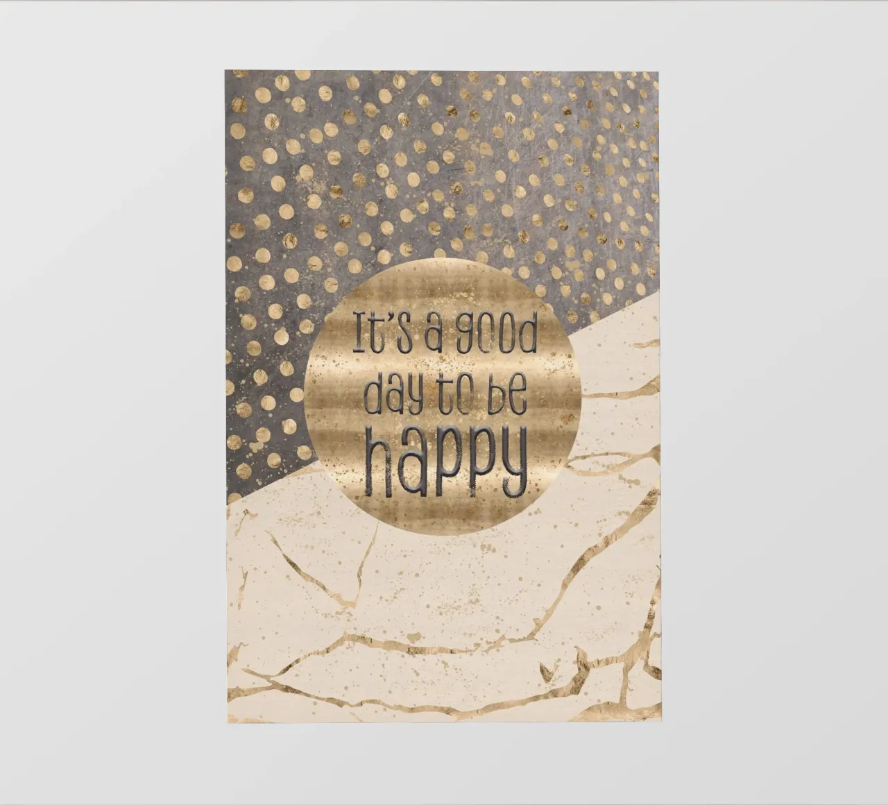 GRAPHIC ART It is a good day to be happy pellicola backlit da Melanie Viola