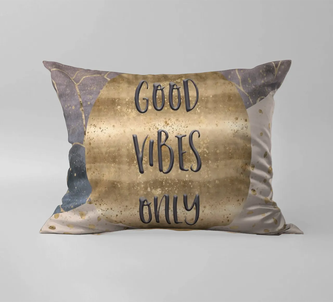 GRAPHIC ART Good vibes only cuscino da Melanie Viola