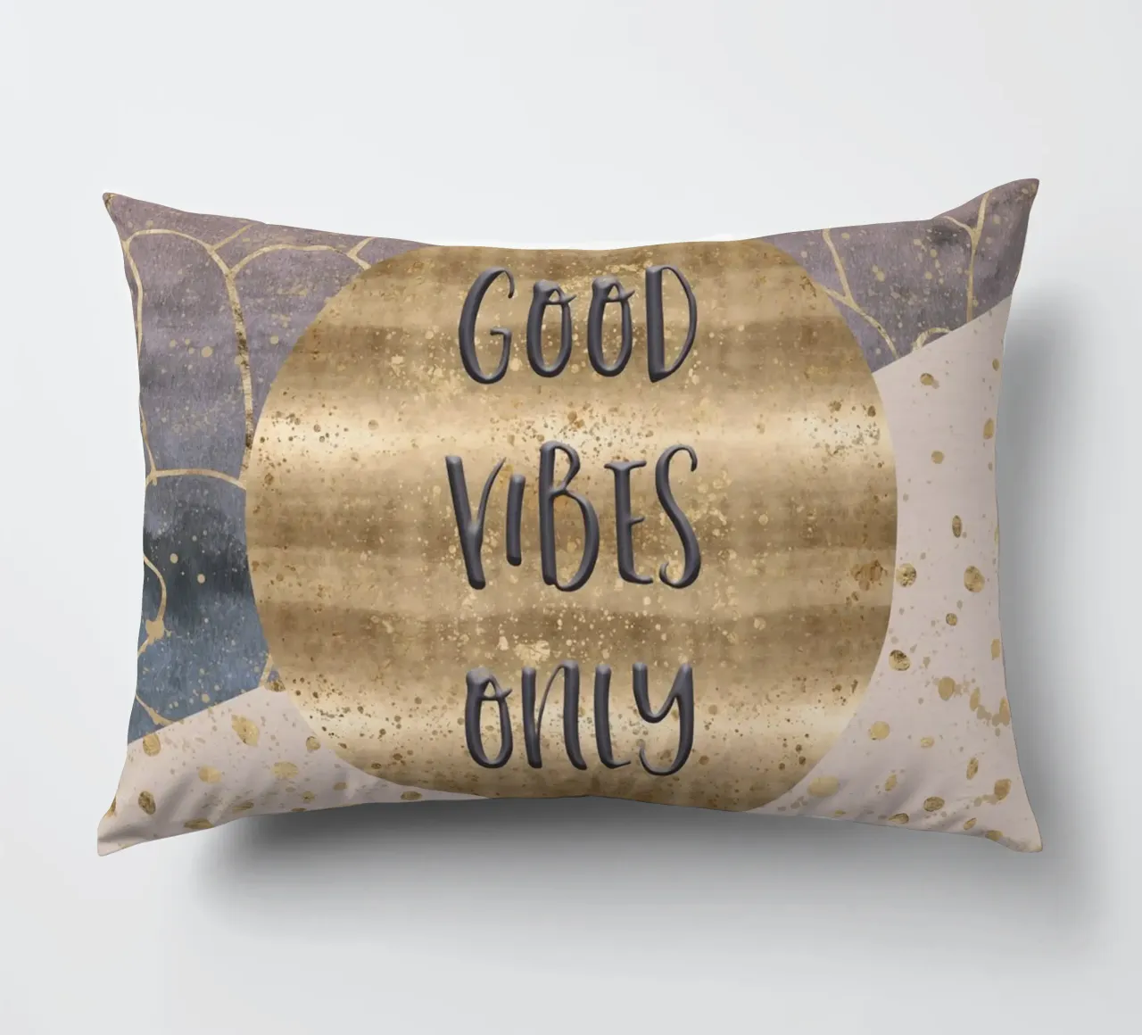 GRAPHIC ART Good vibes only cuscino da Melanie Viola