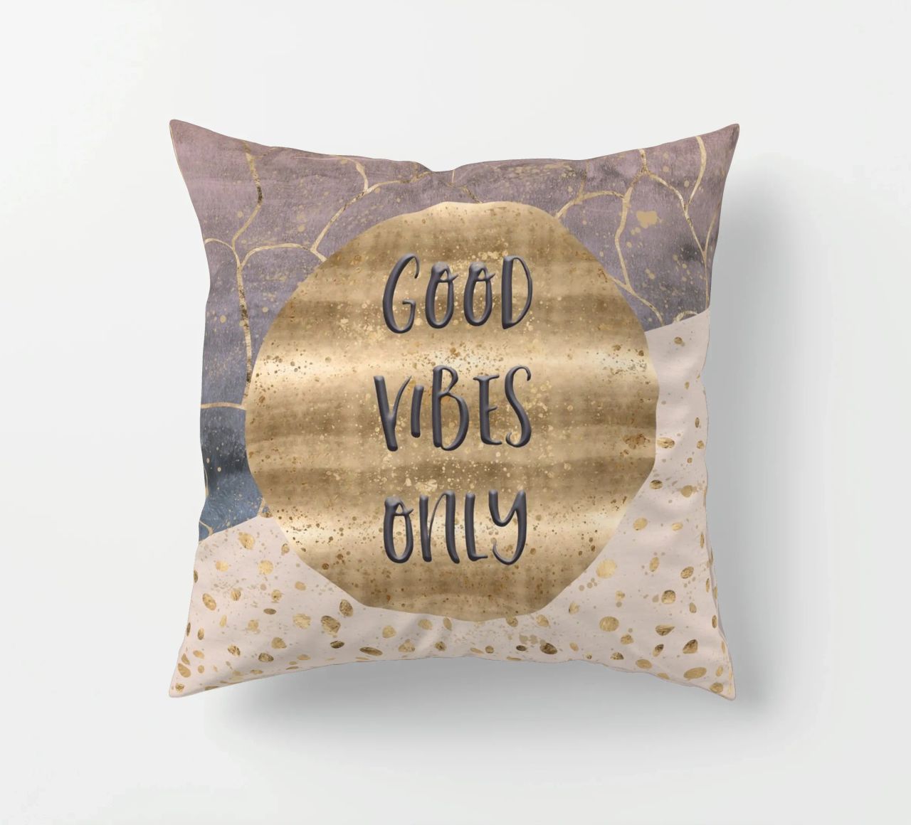 GRAPHIC ART Good vibes only cuscino da Melanie Viola