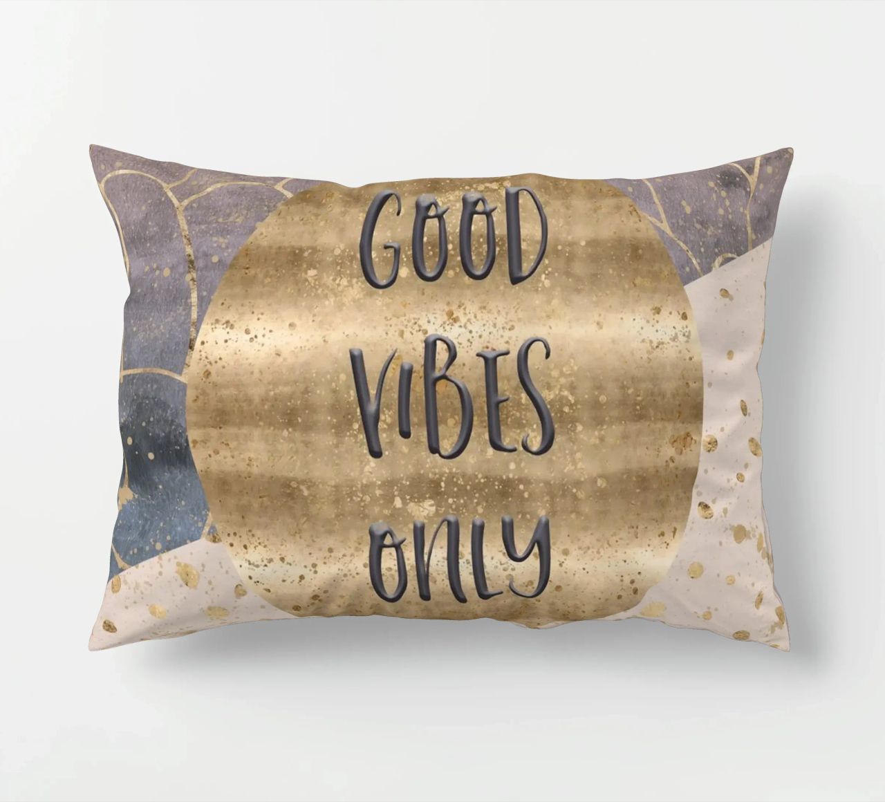 GRAPHIC ART Good vibes only cuscino da Melanie Viola