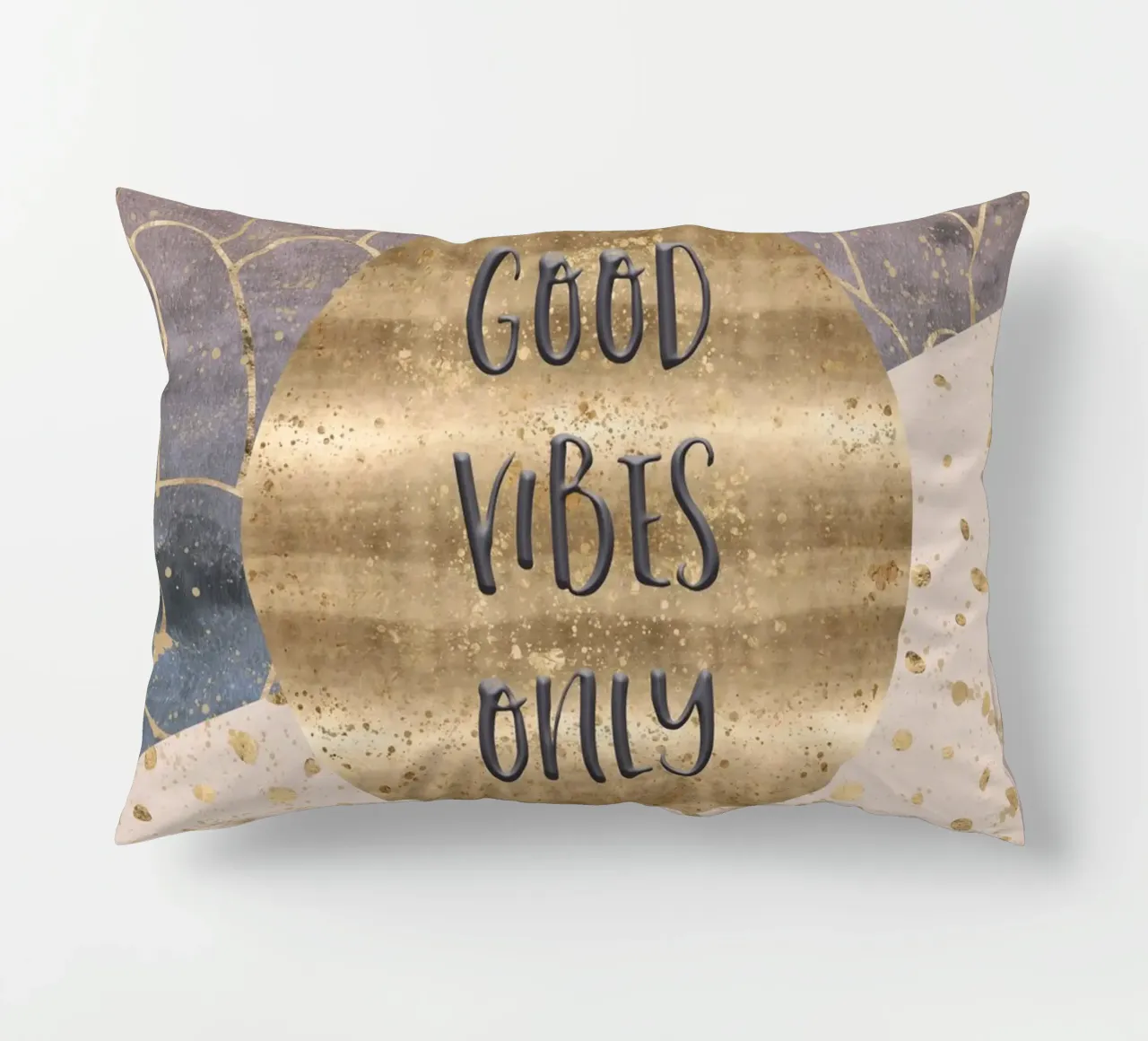 GRAPHIC ART Good vibes only cuscino da Melanie Viola