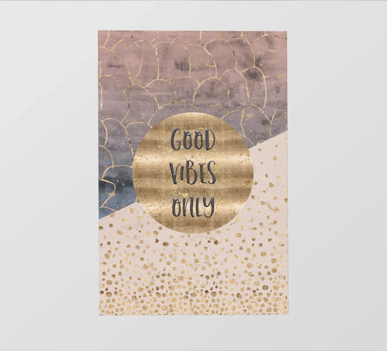 GRAPHIC ART Good vibes only pellicola backlit da Melanie Viola