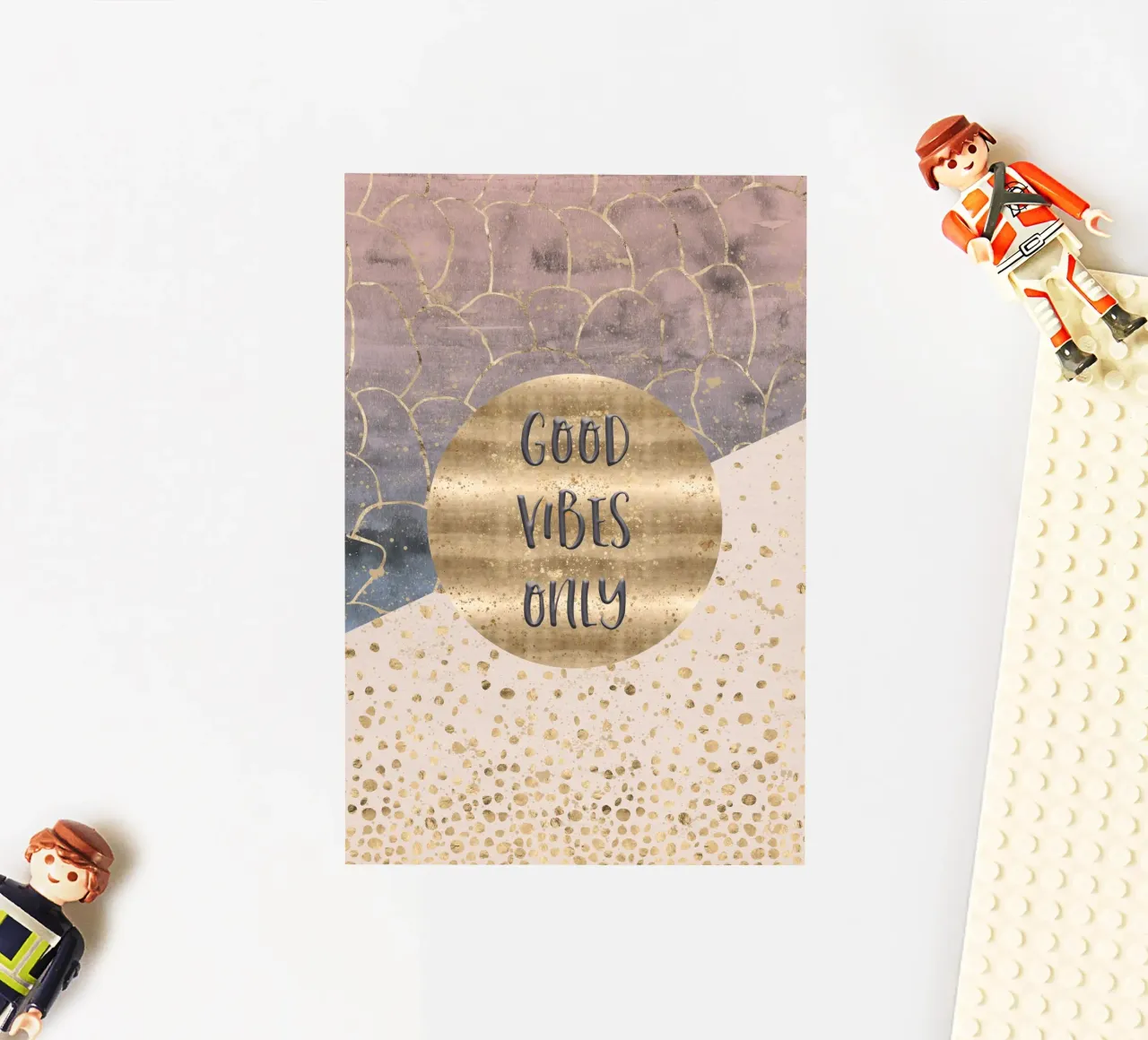 GRAPHIC ART Good vibes only adesivo da Melanie Viola