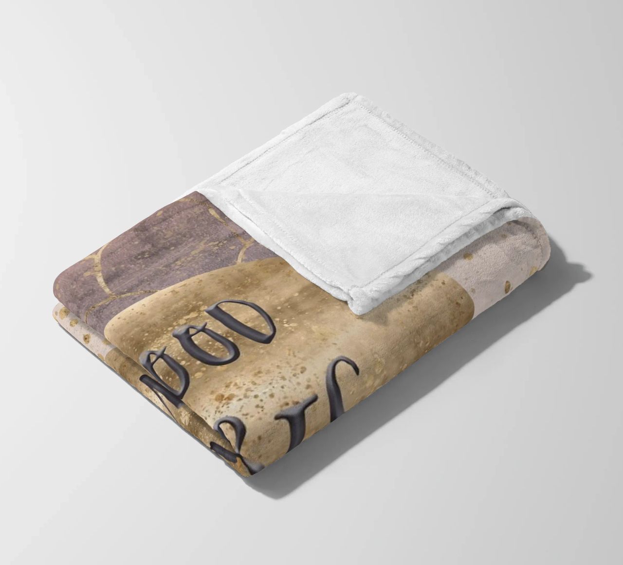 GRAPHIC ART Good vibes only coperta in pile da Melanie Viola