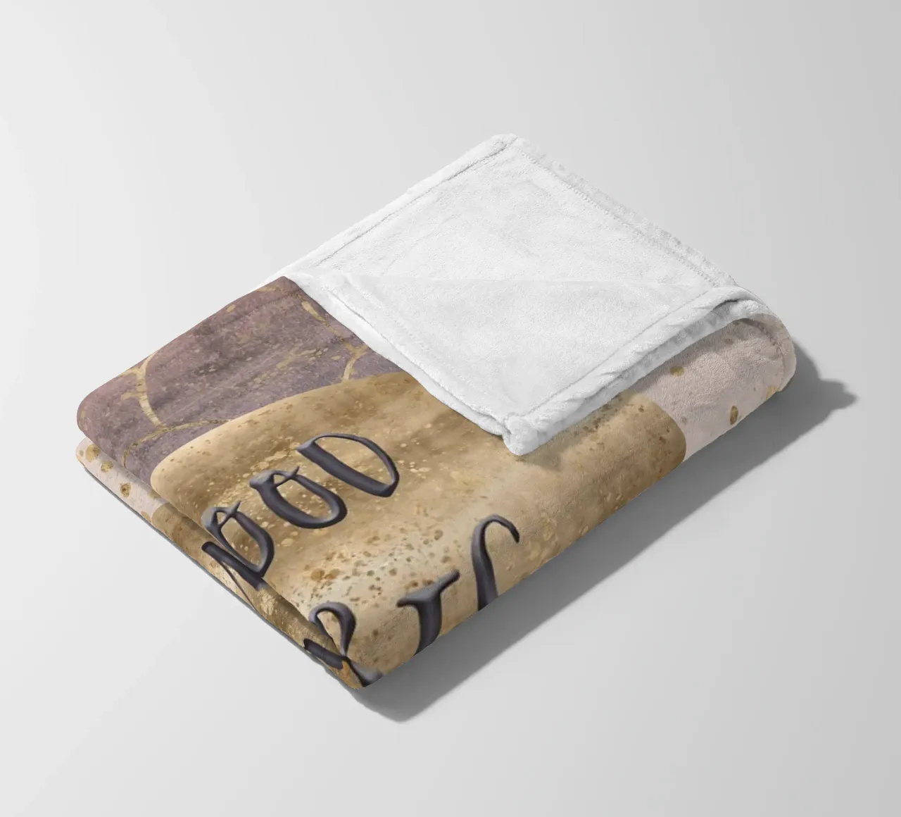 GRAPHIC ART Good vibes only coperta in pile da Melanie Viola