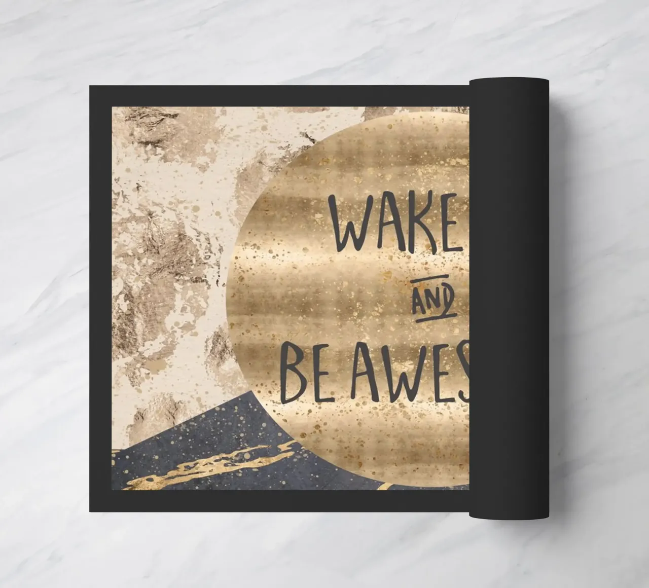 GRAPHIC ART Wake up and be awesome zerbino da Melanie Viola