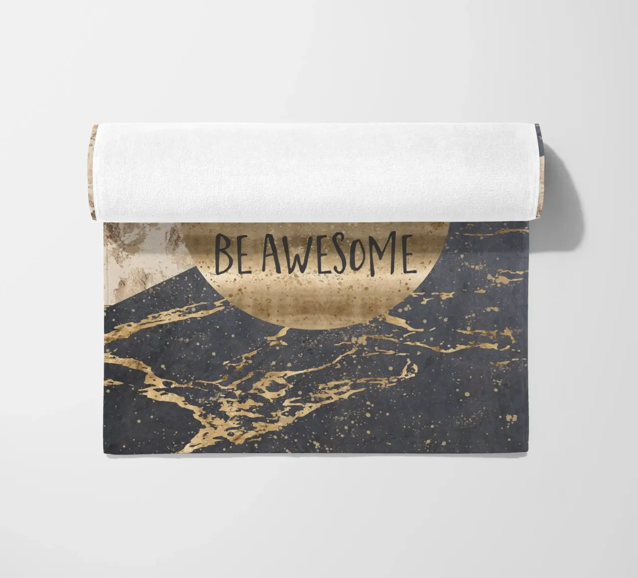 GRAPHIC ART Wake up and be awesome telo mare da Melanie Viola