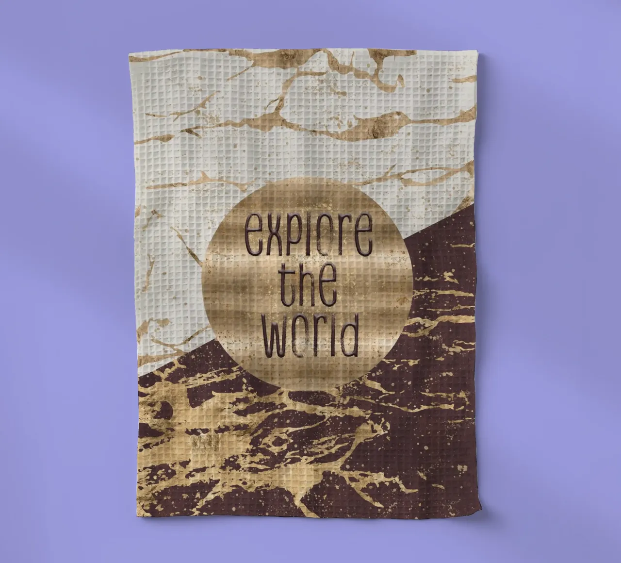GRAPHIC ART Explore the world canovaccio da cucina da Melanie Viola