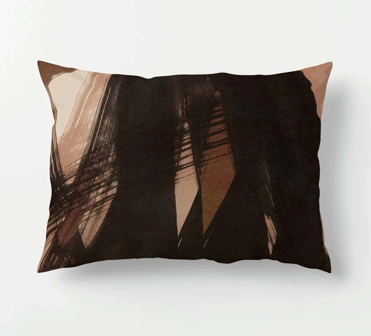 Expressive Brushstrokes 1 cuscino da IRIS LEHNHARDT FINE ART