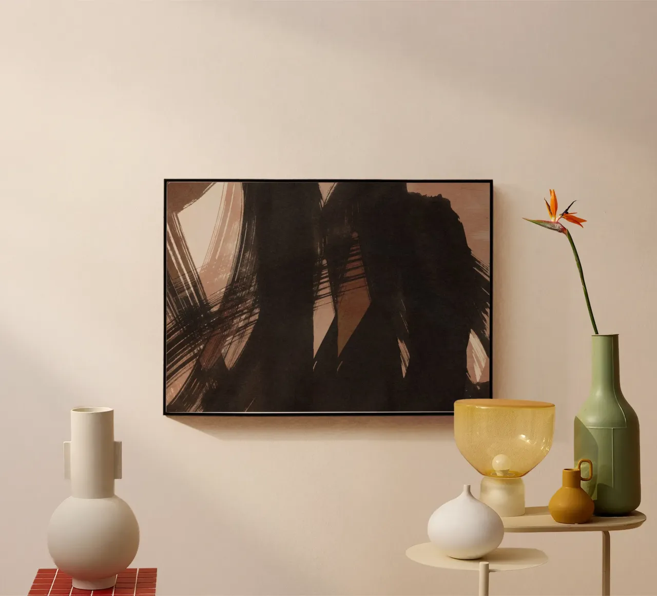 Expressive Brushstrokes 1 plexiglass da IRIS LEHNHARDT FINE ART