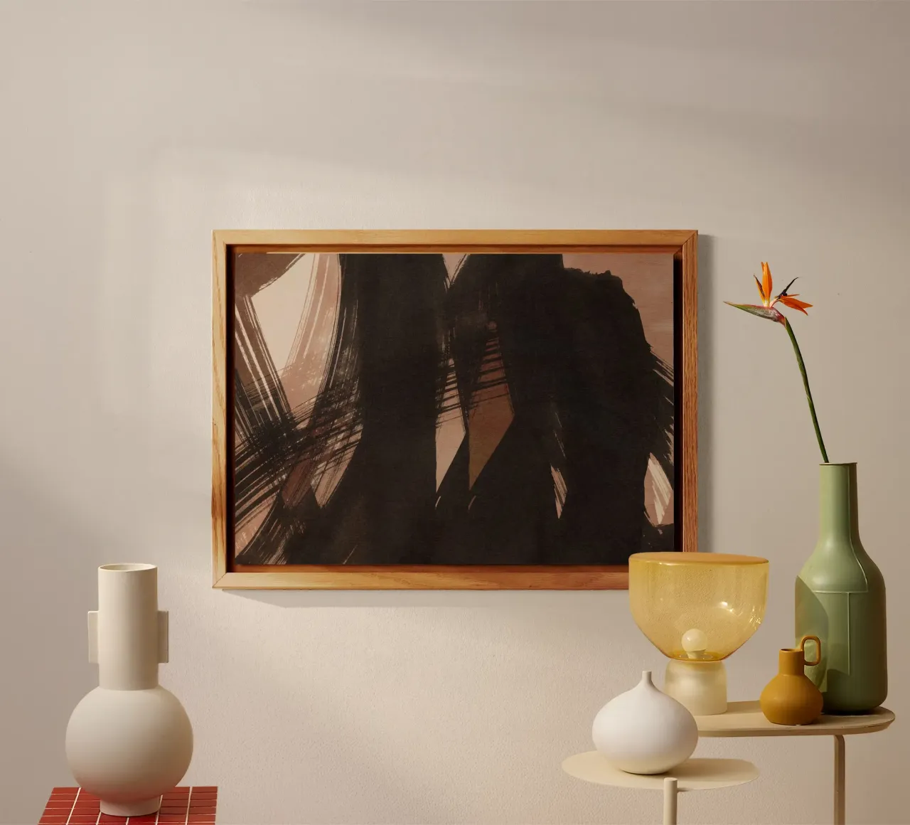 Expressive Brushstrokes 1 alluminio dibond da IRIS LEHNHARDT FINE ART