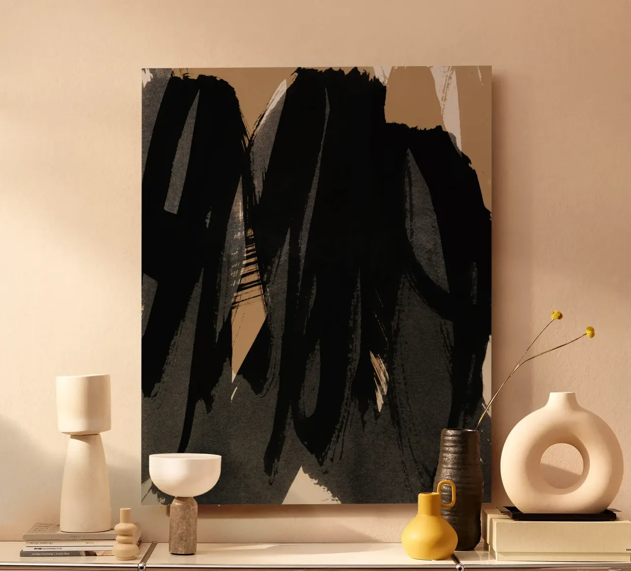 Expressive Brushstrokes 2 alluminio dibond da IRIS LEHNHARDT FINE ART