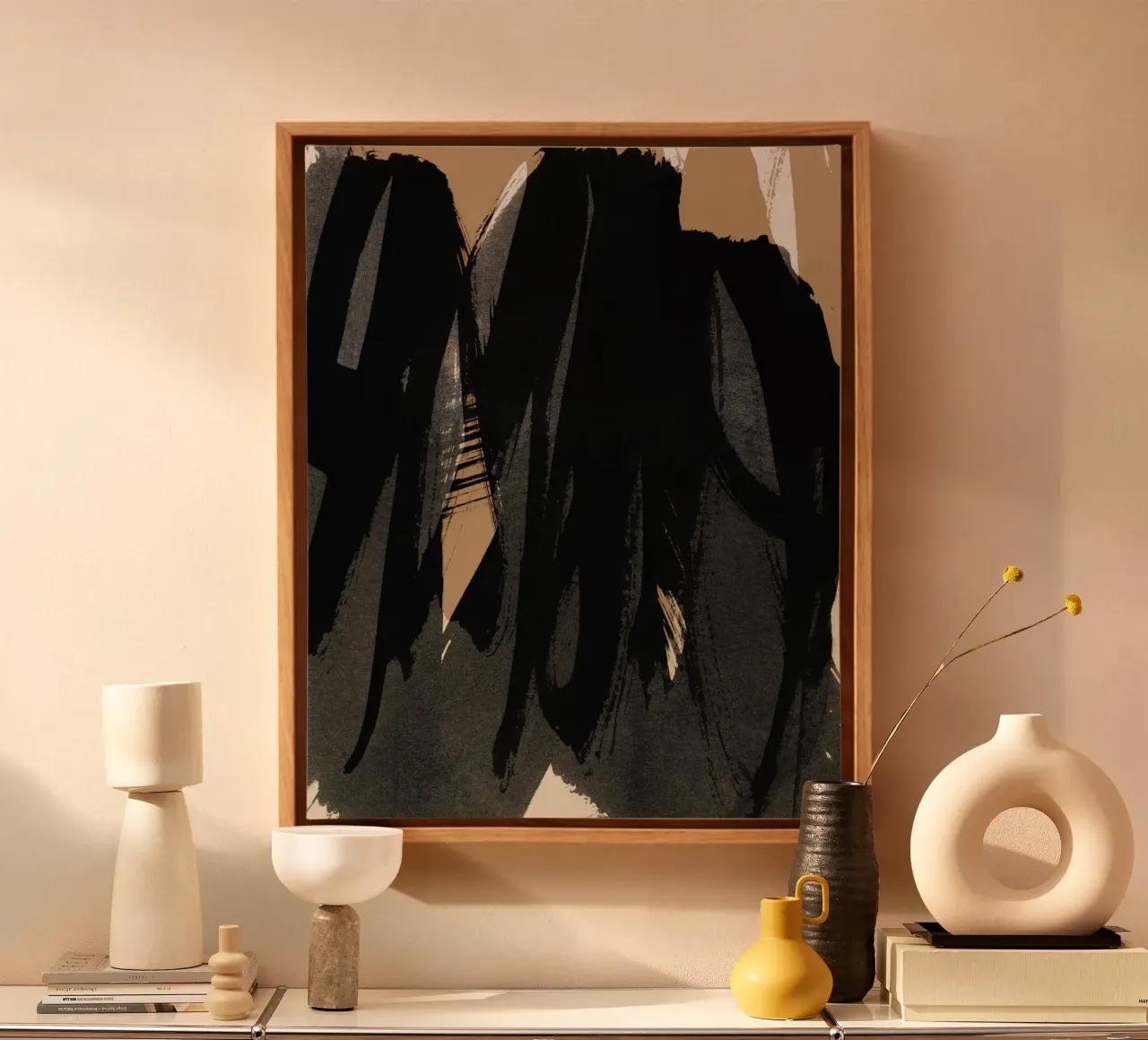 Expressive Brushstrokes 2 tela con Cornice a cassetta da IRIS LEHNHARDT FINE ART