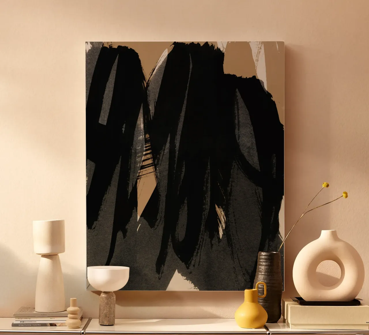 Expressive Brushstrokes 2 tela con Cornice a cassetta da IRIS LEHNHARDT FINE ART