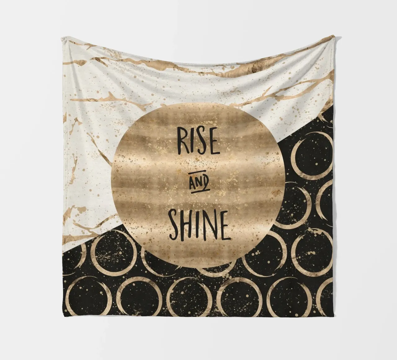 GRAPHIC ART Rise and shine coperta in pile da Melanie Viola