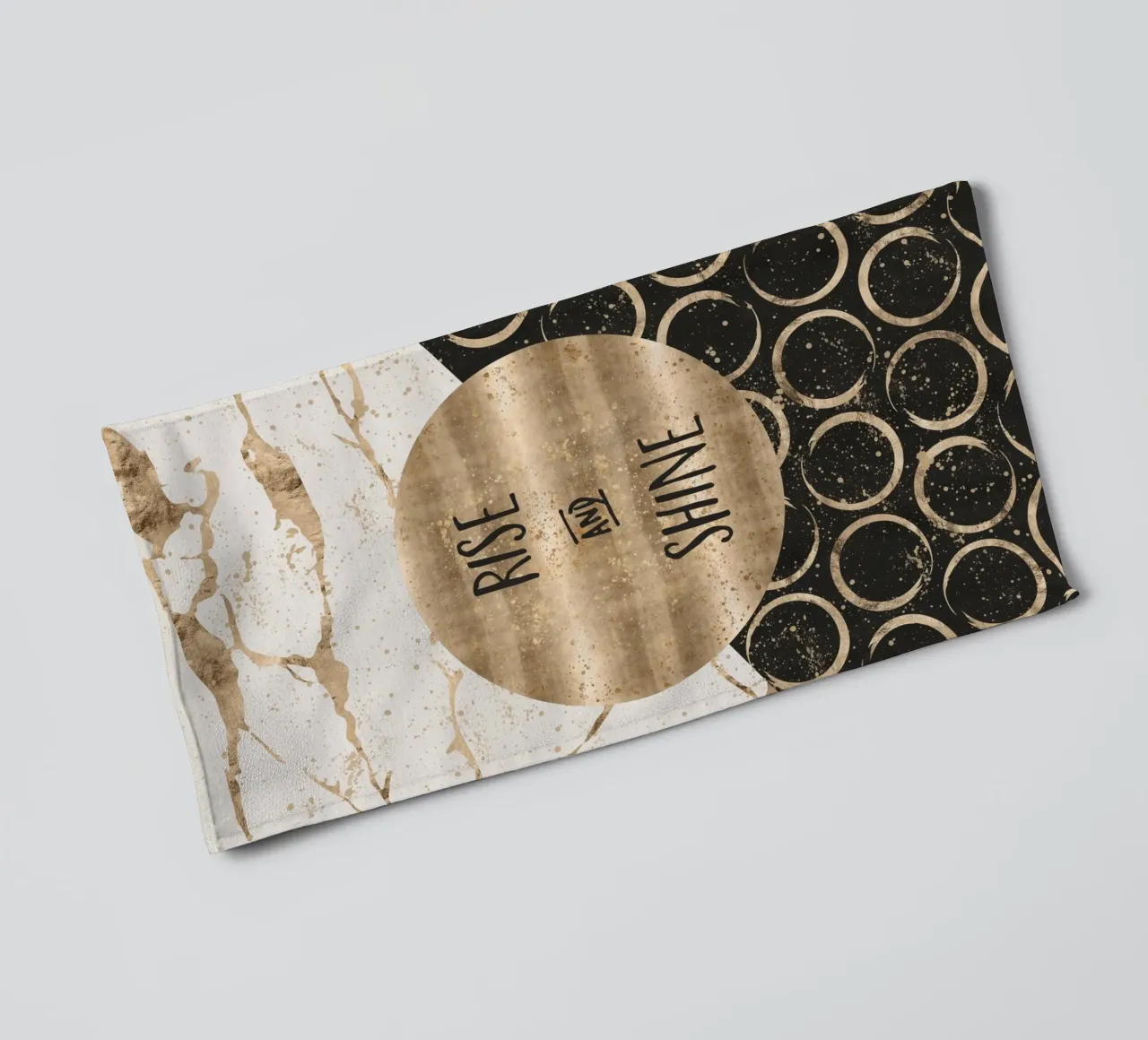 GRAPHIC ART Rise and shine asciugamano da bagno da Melanie Viola