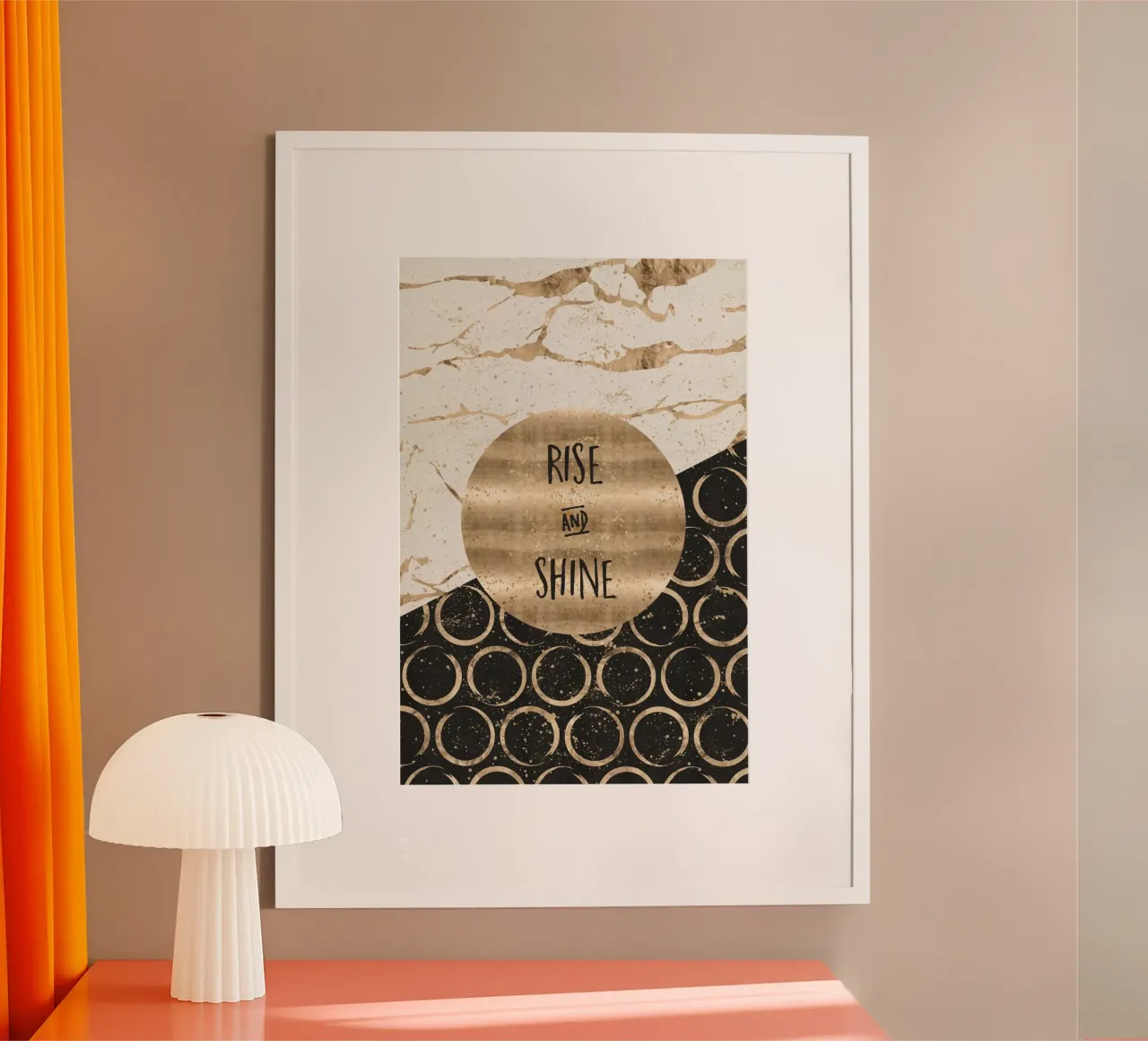 GRAPHIC ART Rise and shine carta hahnemühle da Melanie Viola